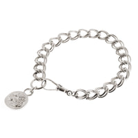 MIKAELA LYONS DOUBLE CURB CHAIN LIONESS BRACELET