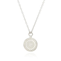 ANNA BECK CLASSIC MEDIUM DISC REVERSIBLE PENDANT NECKLACE