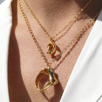 HANNAH BOURN LARGE FRAGMENTED SHELL NECKLACE