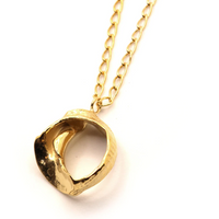 HANNAH BOURN LARGE FRAGMENTED SHELL NECKLACE