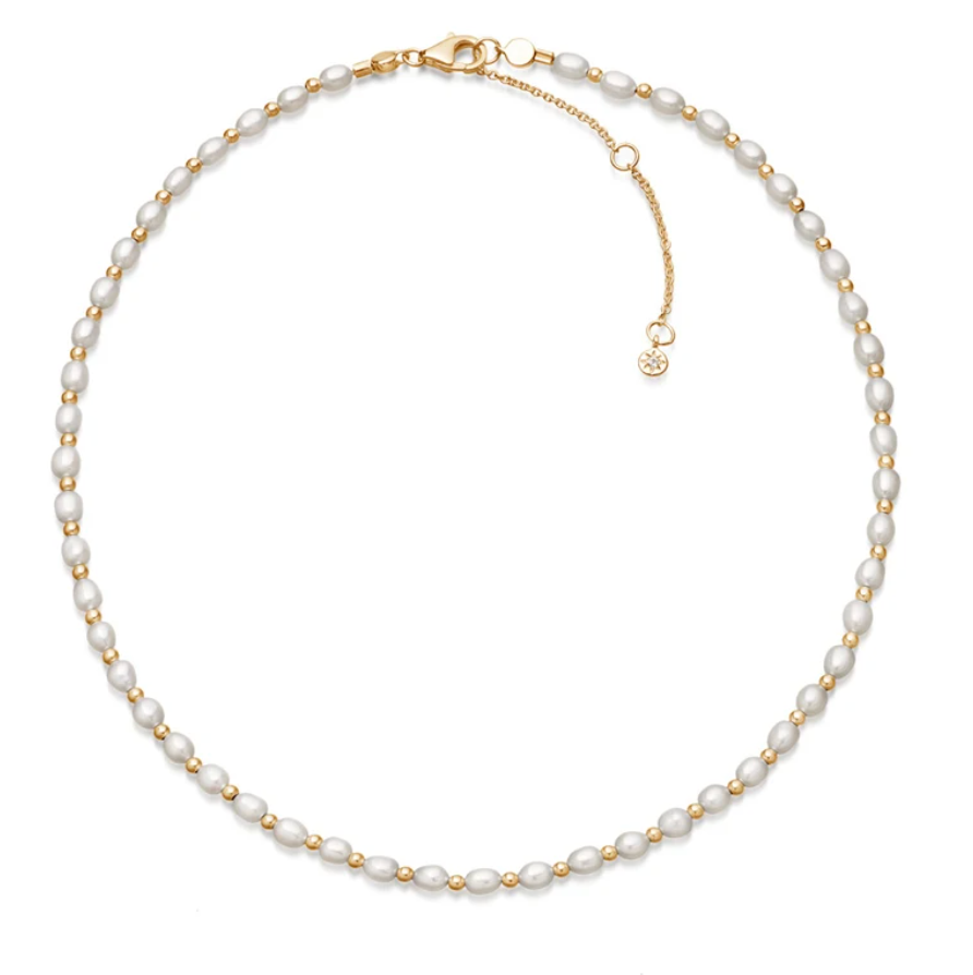 ASTLEY CLARKE STILLA WHITE PEARL CHOKER