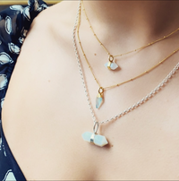 HARRY ROCKS MOONSTONE MINI PENDANT NECKLACE