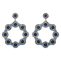 SORU MAJOLICA HOOP EARRINGS