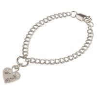 MIKAELA LYONS FLOWER HEART BRACELET