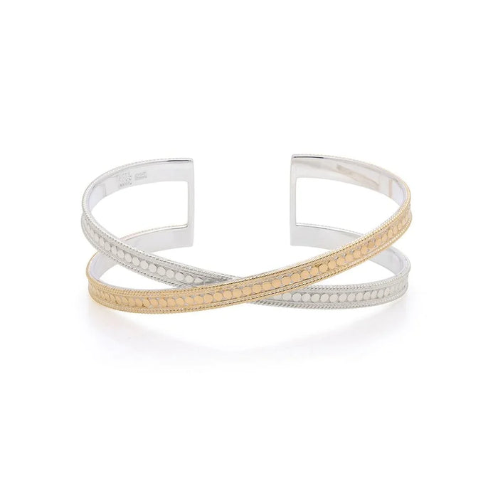 ANNA BECK CLASSIC CROSS CUFF