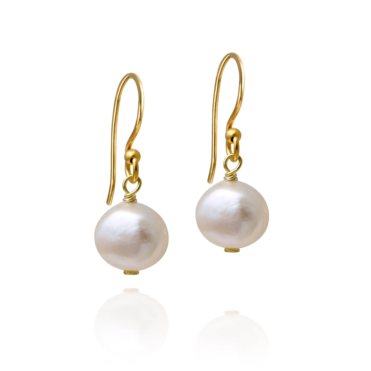 CLAUDIA BRADBY ESSENTIAL PEARL DROP EARRINGS
