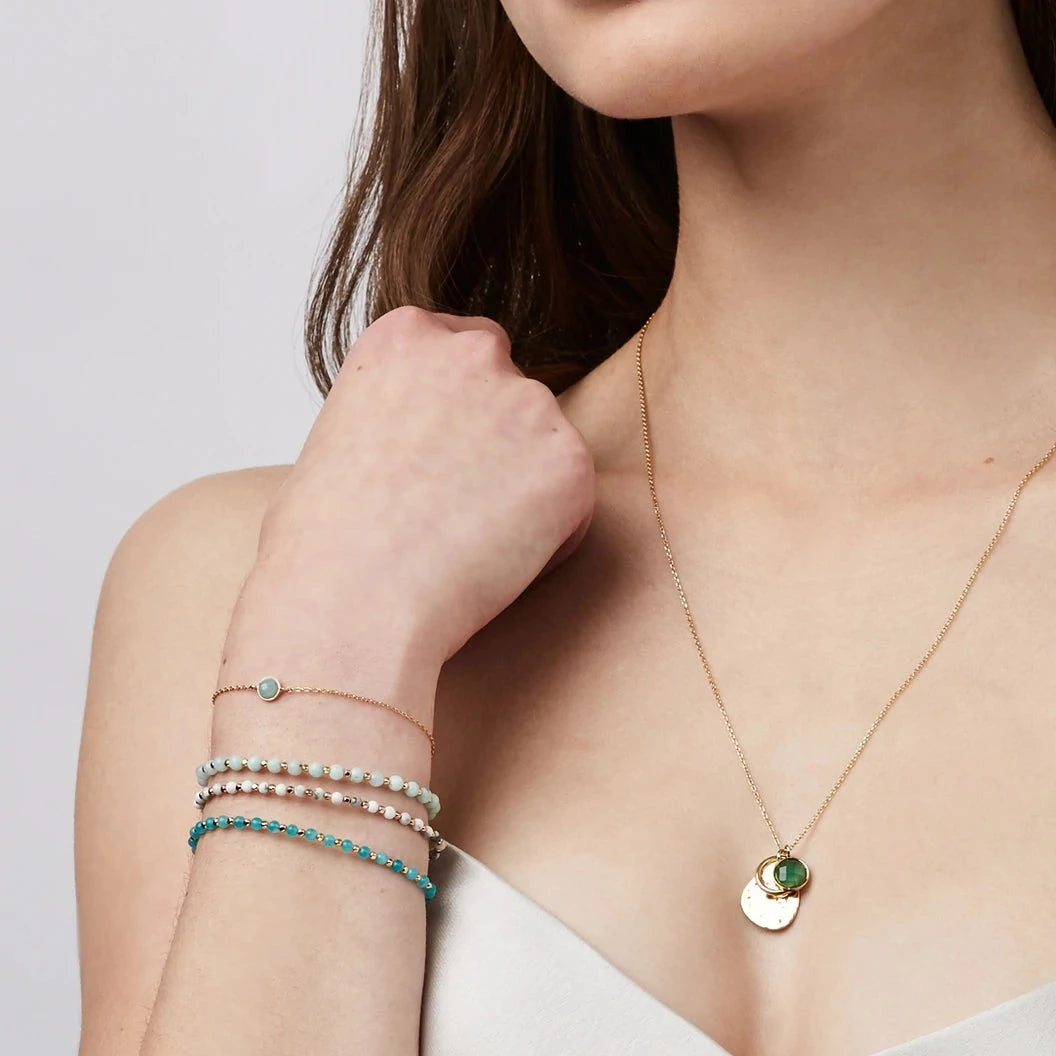 ESTELLA BARTLETT AMELIA AMAZONITE BRACELET