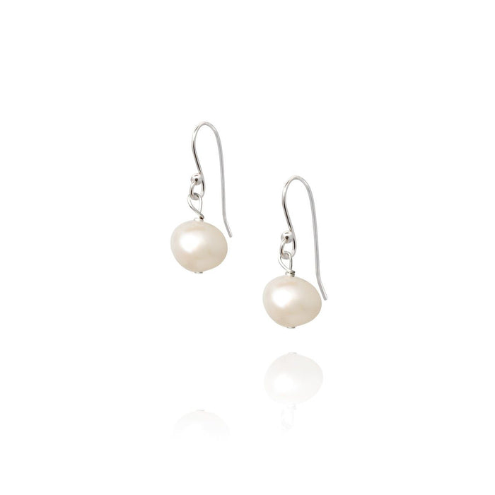 CLAUDIA BRADBY ESSENTIAL PEARL DROP EARRINGS