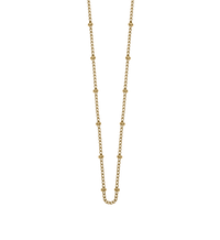 KIRSTIN ASH GOLD 16-18" BALL CHAIN