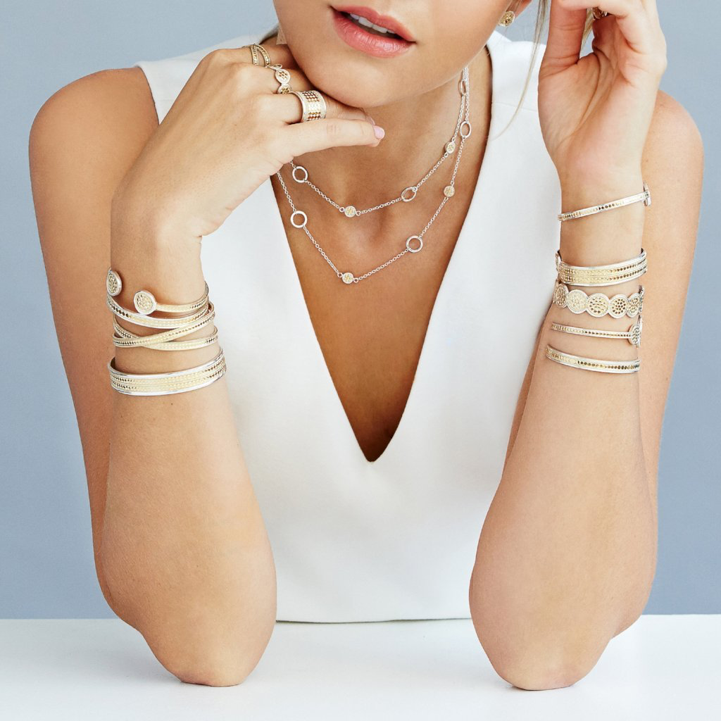 ANNA BECK CLASSIC CROSS CUFF