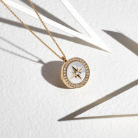 ASTLEY CLARKE LARGE POLARIS LOCKET NECKLACE