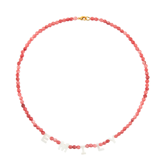 PEACHY & WILD PERSONALISED NECKLACE