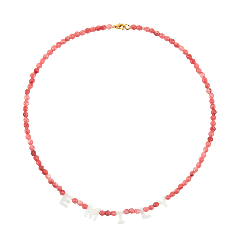 PEACHY & WILD PERSONALISED NECKLACE