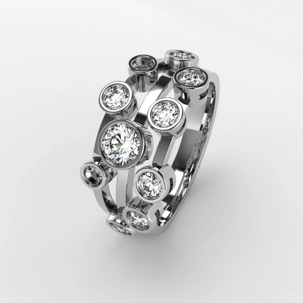 ** DISPLAY STOCK** LAST NIGHT I DREAMT MARY DIAMOND RING MADE TO ORDER