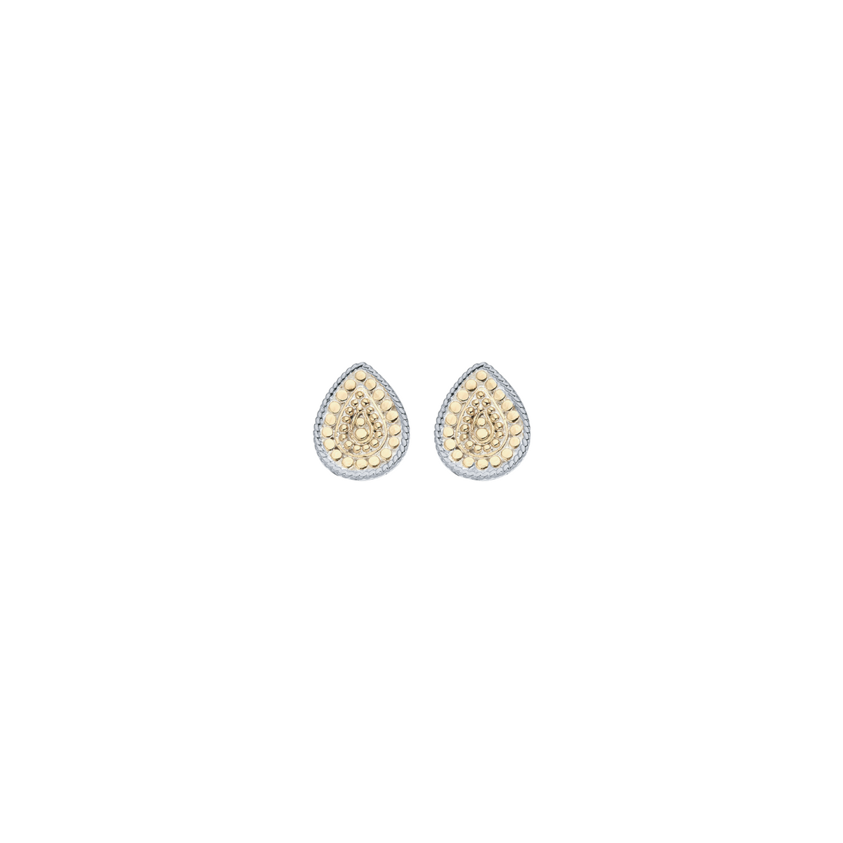 ANNA BECK LARGE TEARDROP STUD EARRINGS