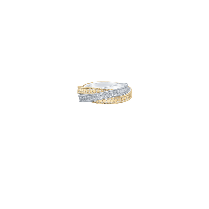 ANNA BECK TWISTED BAND RING