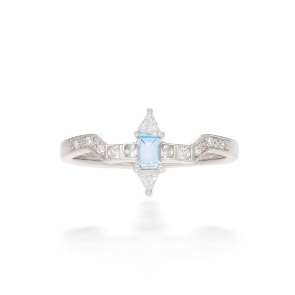 V BY LAURA VANN CHRISTIE RING