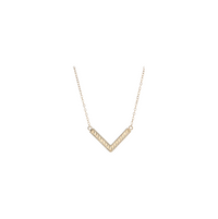 ANNA BECK SMALL V NECKLACE