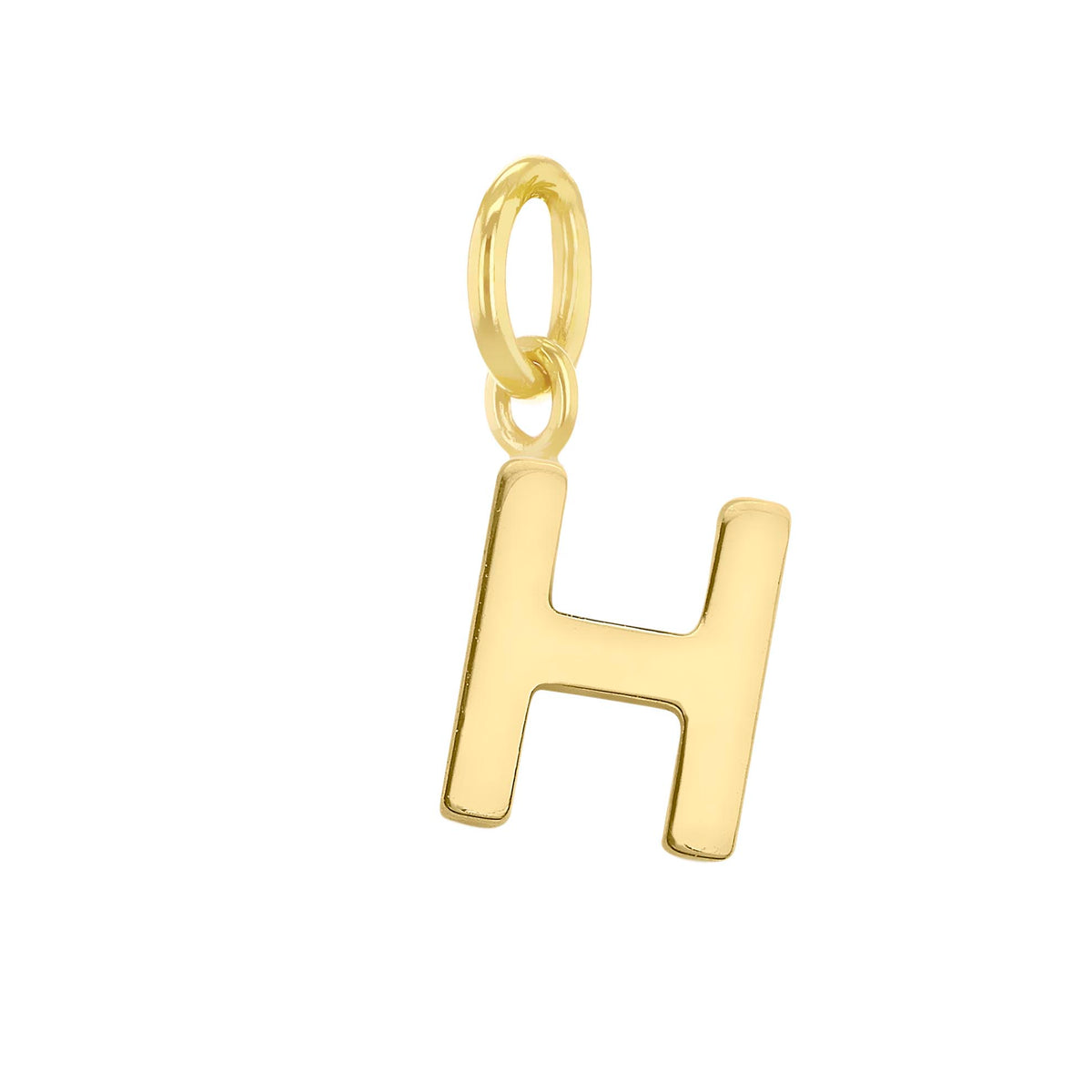GOLD INITIAL WELDING CHARM