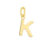 GOLD INITIAL WELDING CHARM