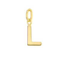 GOLD INITIAL WELDING CHARM