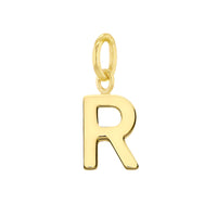 GOLD INITIAL WELDING CHARM