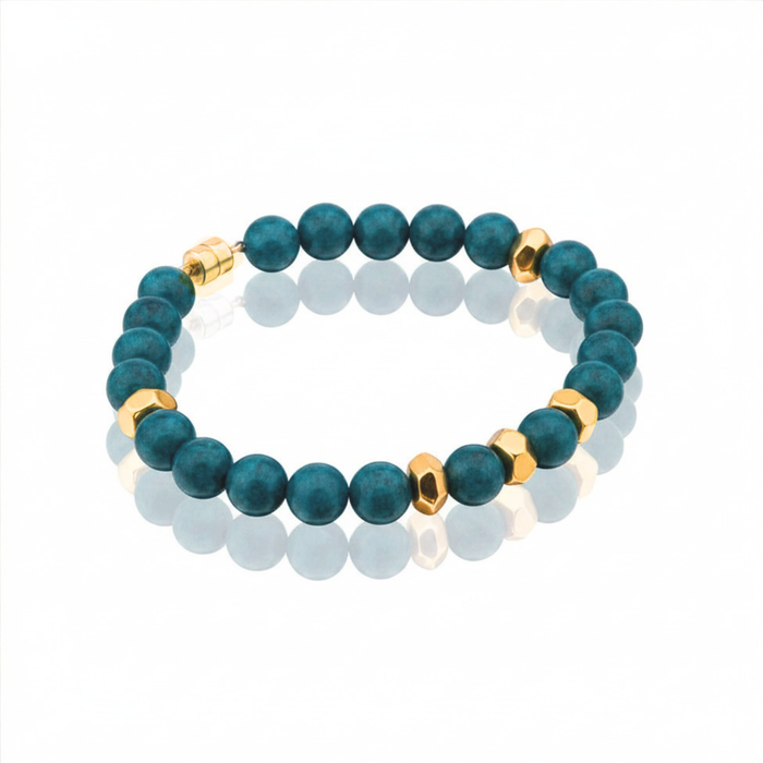 ANNA BECK APATITE BEADED BRACELET