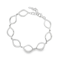 LAST NIGHT I DREAMT RACHEL SOLID SILVER BRACELET