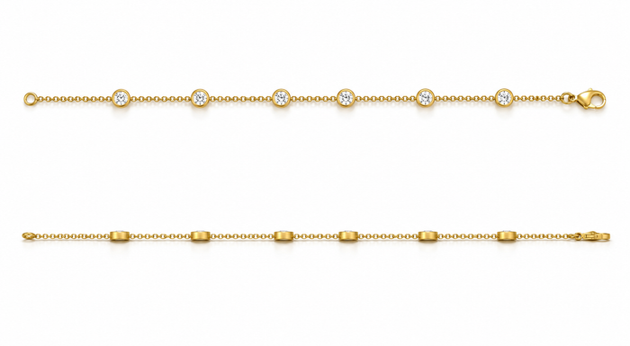 LAST NIGHT I DREAMT DIAMONDS BY THE YARD BRACELET