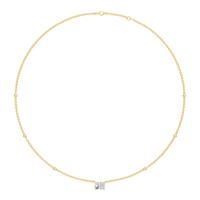 LAST NIGHT I DREAMT DIAMOND EMERALD PENDANT NECKLACE
