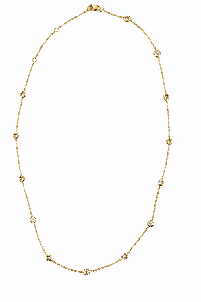 LAST NIGHT I DREAMT DAZZLE COLLECTION DIAMONDS BY THE YARD NECKLACE
