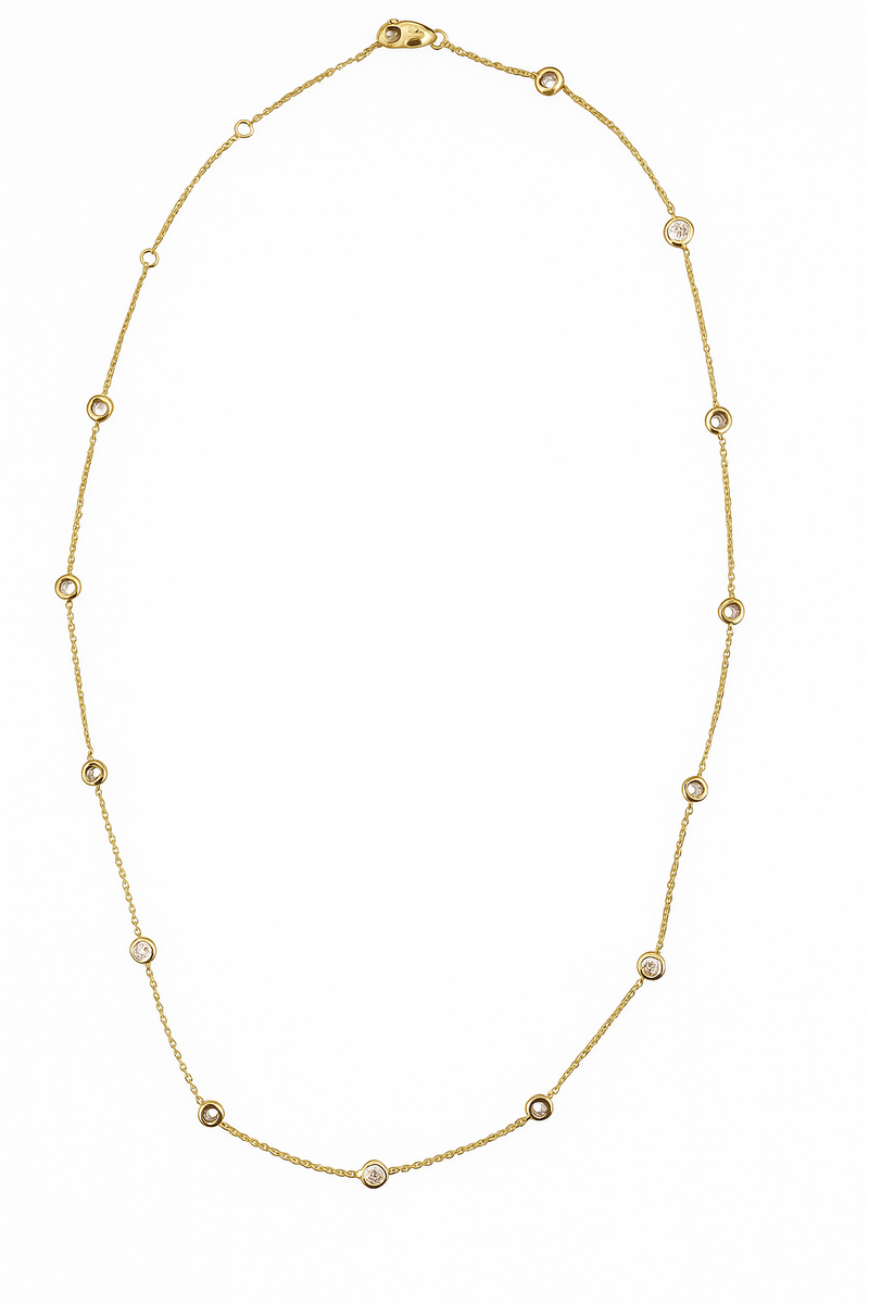 LAST NIGHT I DREAMT DAZZLE COLLECTION DIAMONDS BY THE YARD NECKLACE