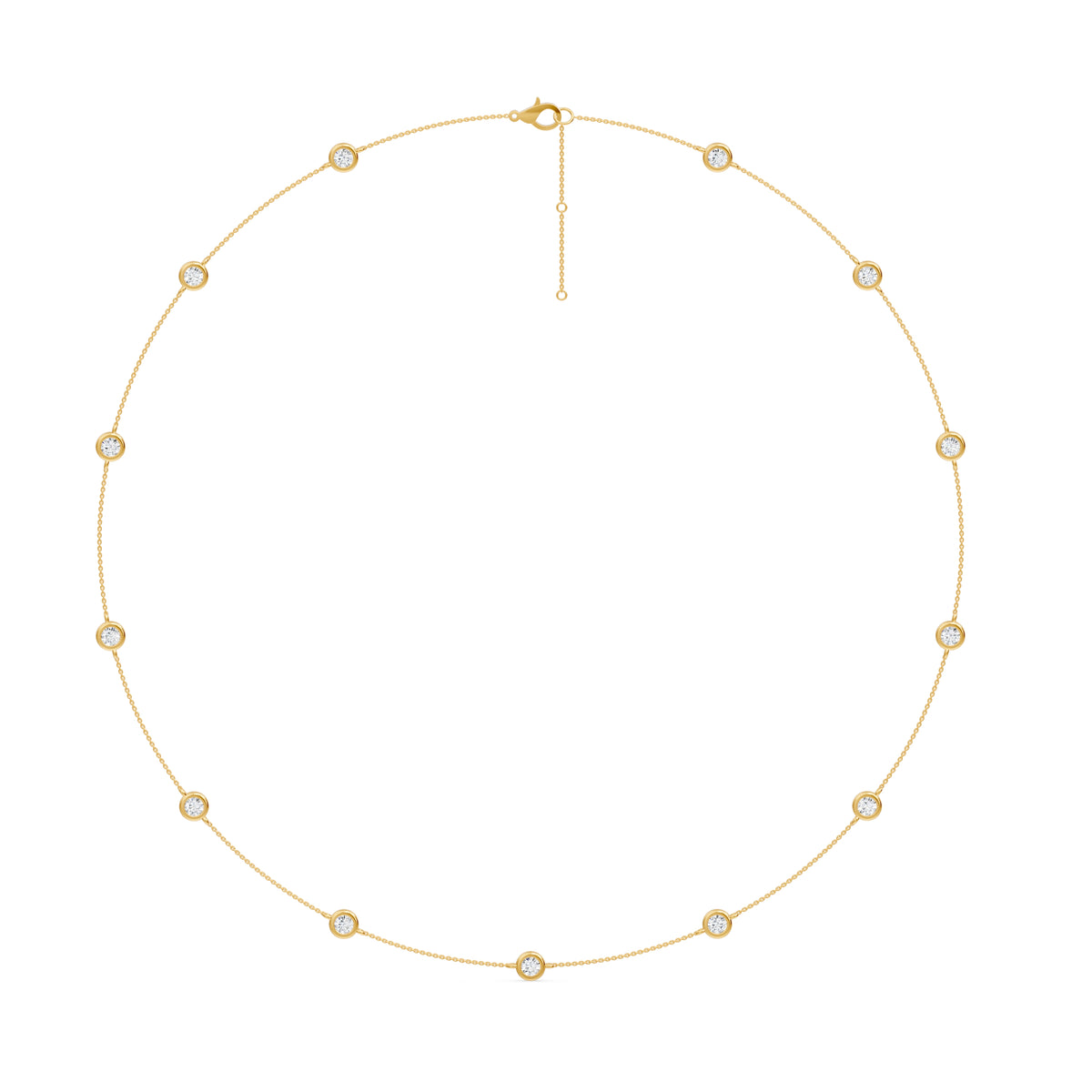 LAST NIGHT I DREAMT DAZZLE COLLECTION DIAMONDS BY THE YARD NECKLACE