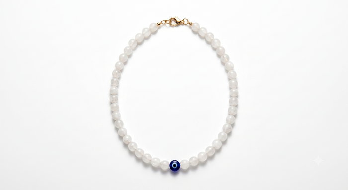 PEACHY & WILD EVIL EYE NECKLACE