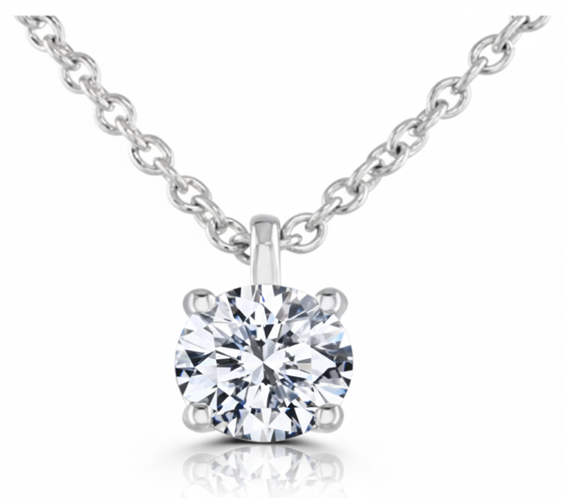 LAST NIGHT I DREAMT DAZZLE COLLECTION WHITE GOLD AND DIAMOND NECKLACE
