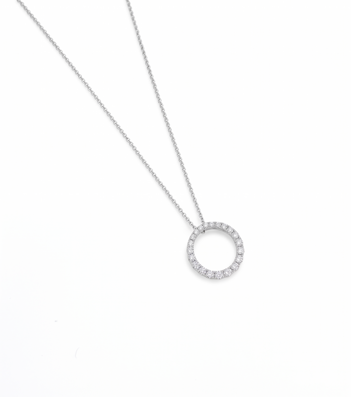 LAST NIGHT I DREAMT DAZZLE COLLECTION ETERNITY DIAMOND PENDANT