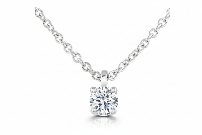LAST NIGHT I DREAMT DAZZLE COLLECTION WHITE GOLD AND DIAMOND NECKLACE
