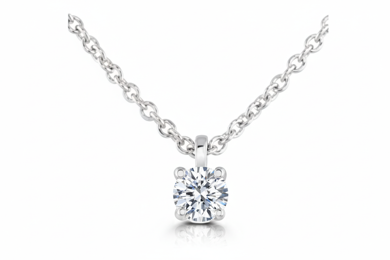 LAST NIGHT I DREAMT DAZZLE COLLECTION WHITE GOLD AND DIAMOND NECKLACE
