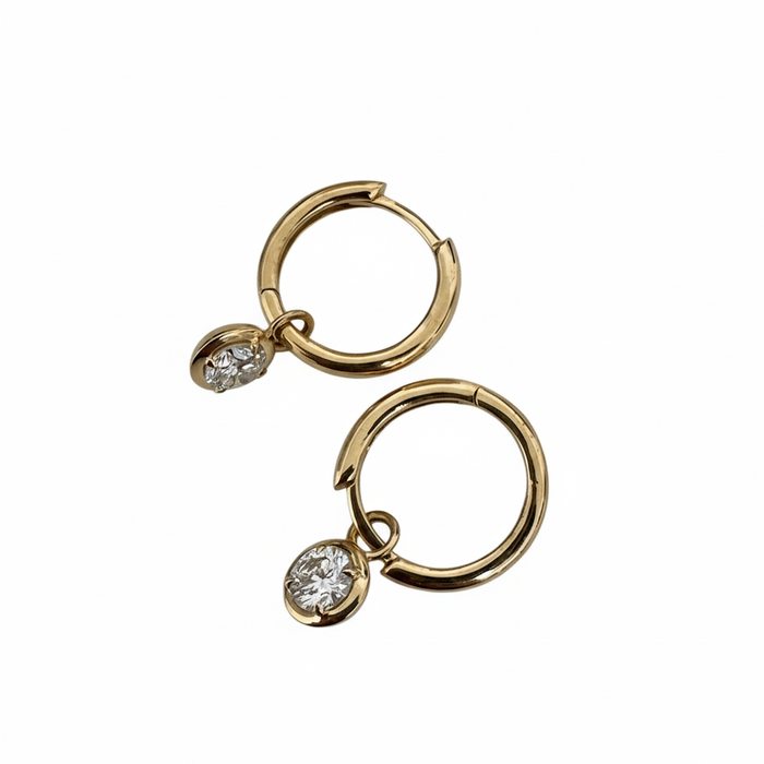 LAST NIGHT I DREAMT DAZZLE COLLECTION STATION DIAMOND EARRINGS