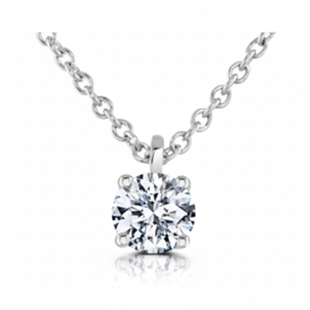 LAST NIGHT I DREAMT DAZZLE COLLECTION WHITE GOLD AND DIAMOND NECKLACE