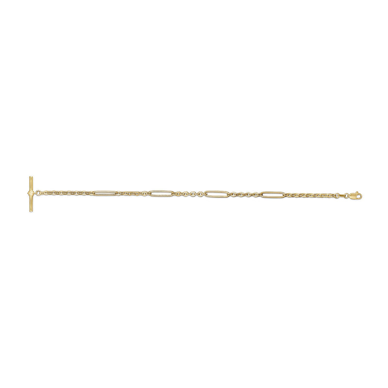 LAST NIGHT I DREAMT PAPERCLIP T-BAR NECKLACE