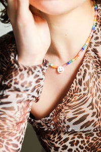 PEACHY & WILD SOMETHING TO SMILE ABOUT NECKLACE