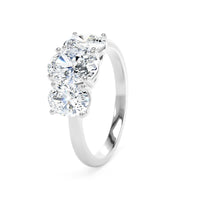 LAST NIGHT I DREAMT CRESSIDA TRILOGY DIAMOND RING