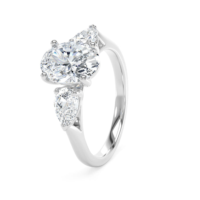 LAST NIGHT I DREAMT MINA TRILOGY DIAMOND RING