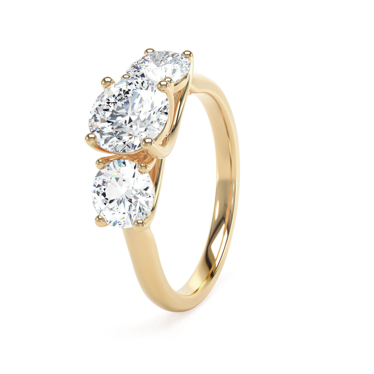 LAST NIGHT I DREAMT MEG TRILOGY DIAMOND RING