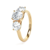 LAST NIGHT I DREAMT MEG TRILOGY DIAMOND RING