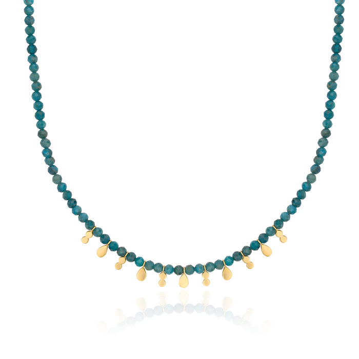 ANNA BECK APATITE CHARM NECKLACE