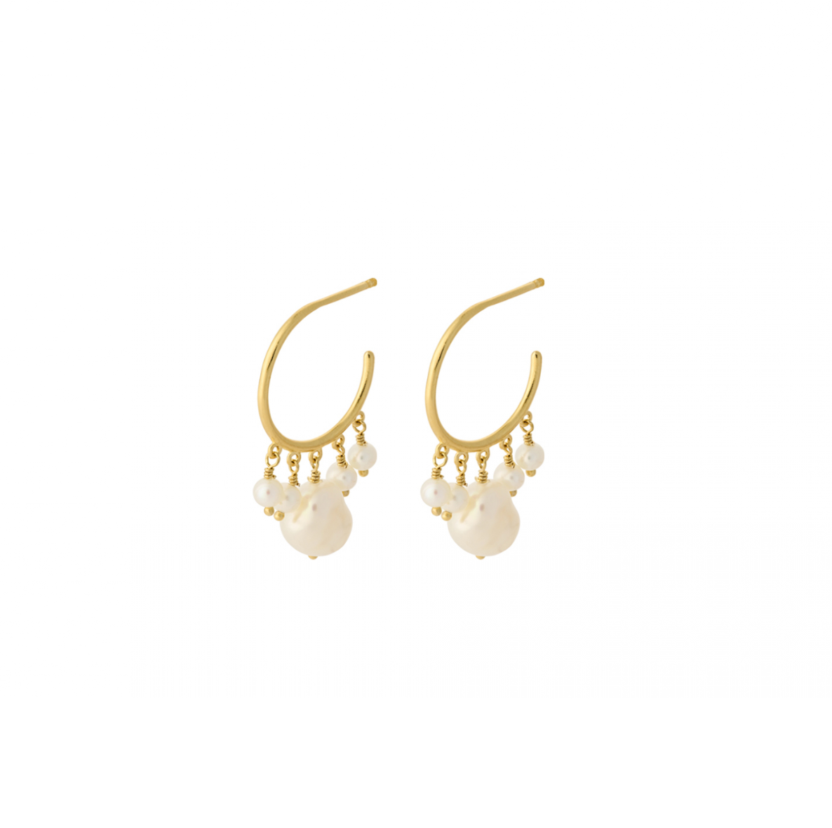 PERNILLE CORYDON BAY HOOP EARRINGS