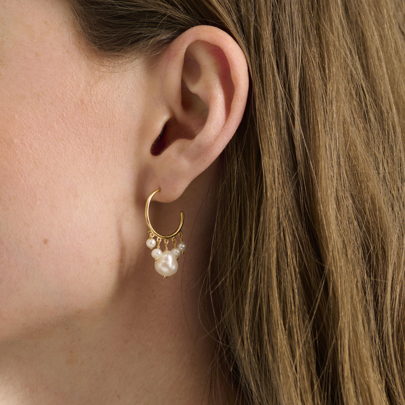 PERNILLE CORYDON BAY HOOP EARRINGS