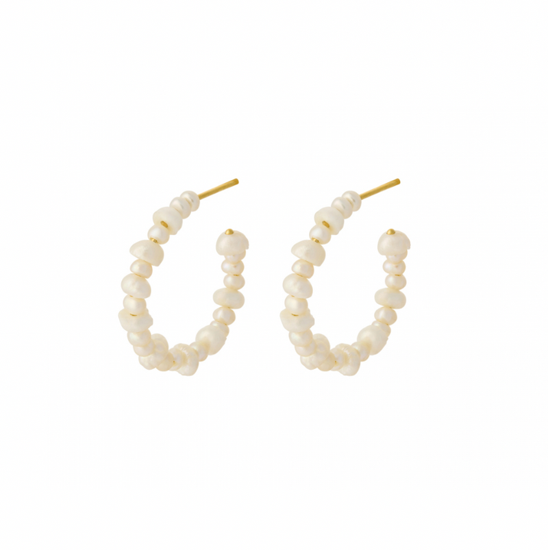 PERNILLE CORYDON LIBERTY HOOP EARRINGS Last Night I Dreamt